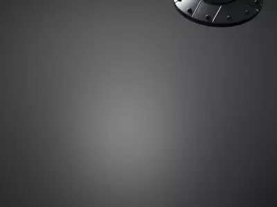 UFO Animation 3D model