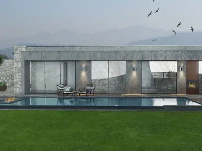 STONE HOUSE 3D model purchase