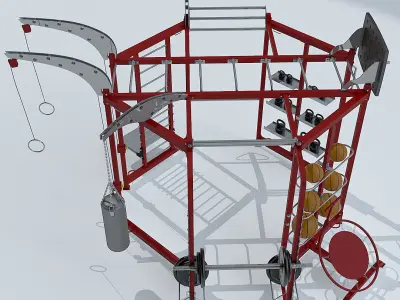 Training Center Machine CT-8100 3D model