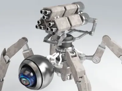 Spider Robot 3D model