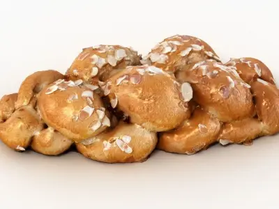 Loaf of Bread 003 3D model