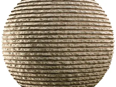 Ribbed Concrete wall 04- Seamless Texture