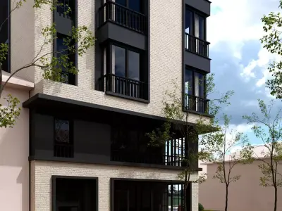 Office Exterior Design 3D model