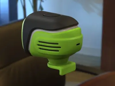 Rechargeable Lamp Search-Light  Head-Light   3D print model