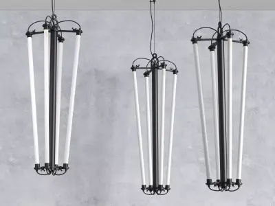 MrTubes Vertical Tapered 3D model