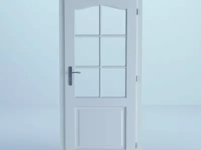 White Door 13 3D model
