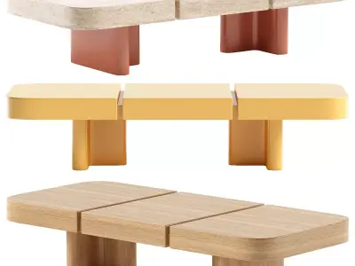 Meco Coffee Table 3D model