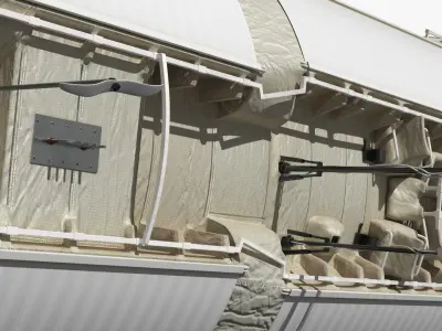  ISS Orbital Cargo Station Module 