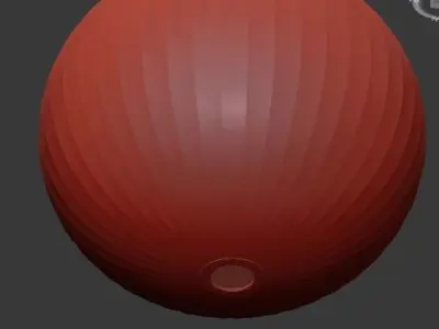 bubble lamp ball 3D model