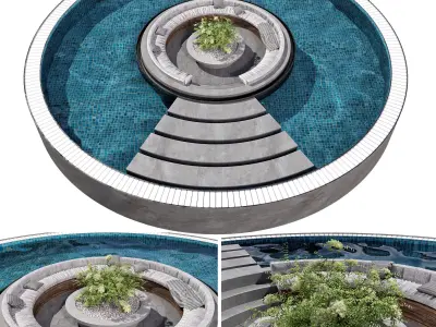 SWIMMING POOL NO79 A 3D model