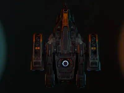 Alien Spaceship  3D model