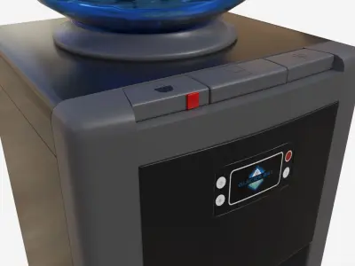 Top Load Water Dispenser 02 3D model
