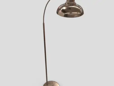 Standing Lamp 5  Low-poly 3D model