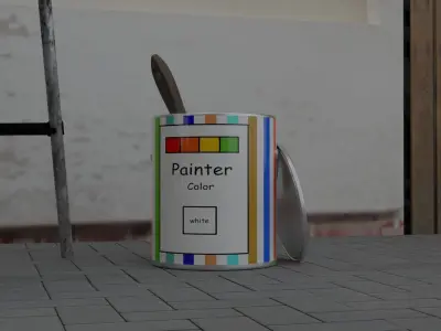 street1 graffiti ages Free 3D model