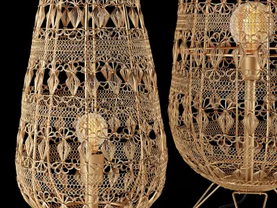 Filo table lamp Dutchbone 3D model