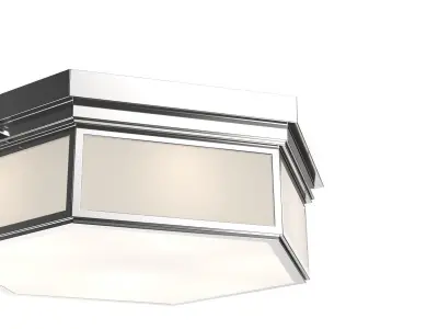 Berling Small Flush Mount 3D model