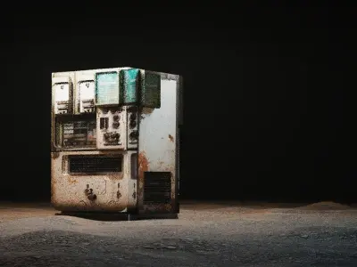 Vending machine 3D model