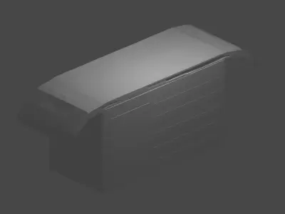 Hut House - Minimal  LowPoly Free Free low-poly 3D model