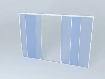 Glass window Free 3D model purchase