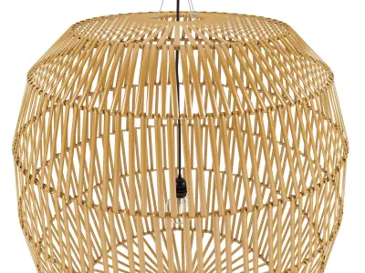 bamboo lamp 22 3D model