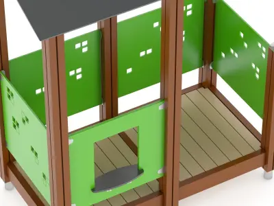 Lappset Play House 02 3D model