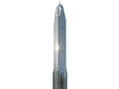 Skyscraper 1 SUPERTALL 3D model