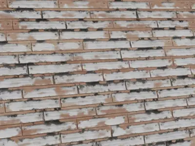 Distressed Painted Barn Wood Texture