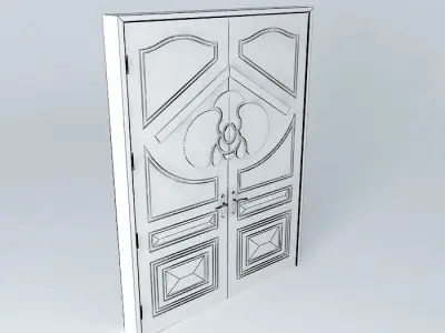 2 side doors  3D model
