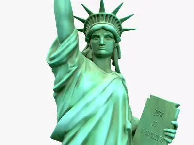 Statue Of The Liberty 3D model