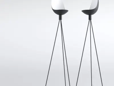 Chelsea floor lamp 3D model