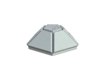 Sci Fi Object No 3239 Low Poly Low-poly 3D model
