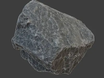 Caitlyn Stone Low-poly 3D model
