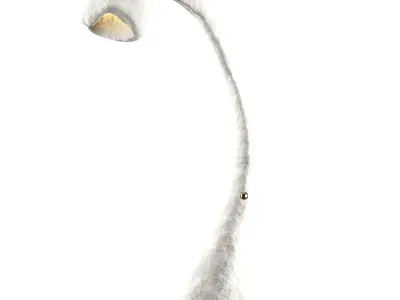 Dune Light Sculpture Low-poly 3D model