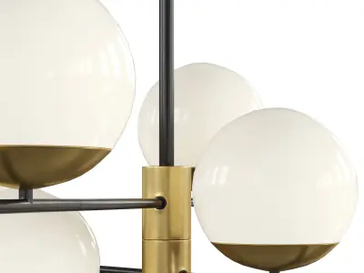 Pendant lamp Maytoni MOD048PL-06G 3D model