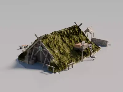 Nordic House 16 3D model