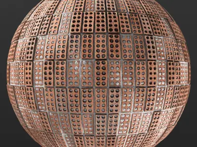 6 Brick Base Materials Texture