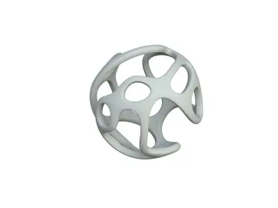 SciFi Cube Object No 22971 Low Poly Shape Texture