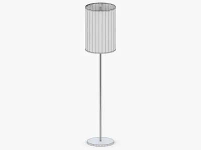 1435 - Floor Lamp Low-poly 3D model