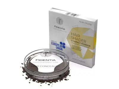 Makeup and packet Low-poly 3D model