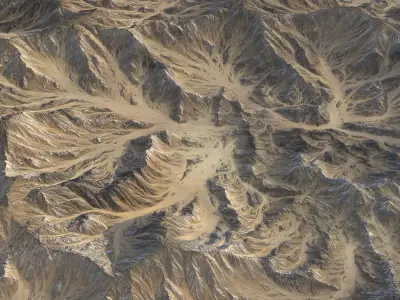 Lanscape 87 Low-poly 3D model