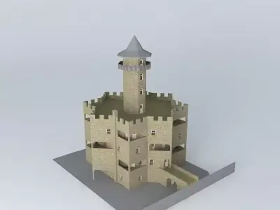 Twisted Tower Free 3D model