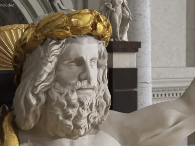  Statue of Zeus at Olympia 