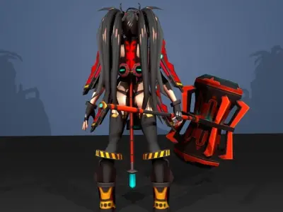 mary lucy 3D model