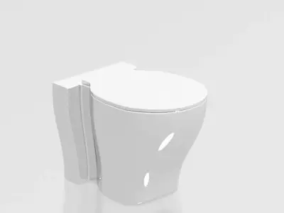 Toilet 005 3D model