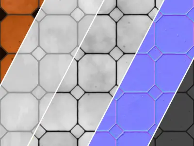 Set floor material Texture