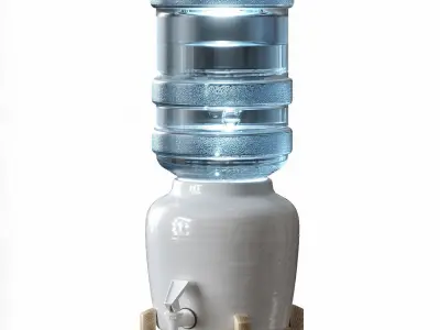 Hot frost coolers 3D model