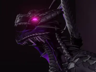Dark Dragon 3D model