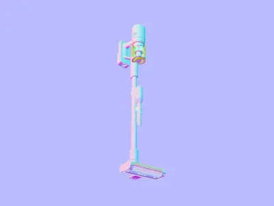 Vacuum cleaner 3D model 4