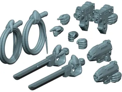 Commissar Builder Kit 3D print model