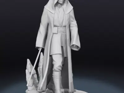 Anakin Skywalker Fan Art 3D print model